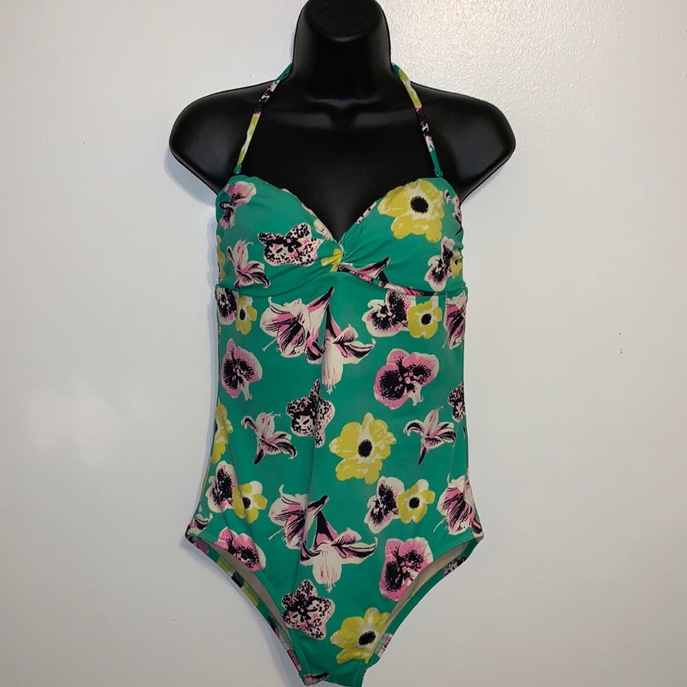 J. Crew Swimwear floral one piece